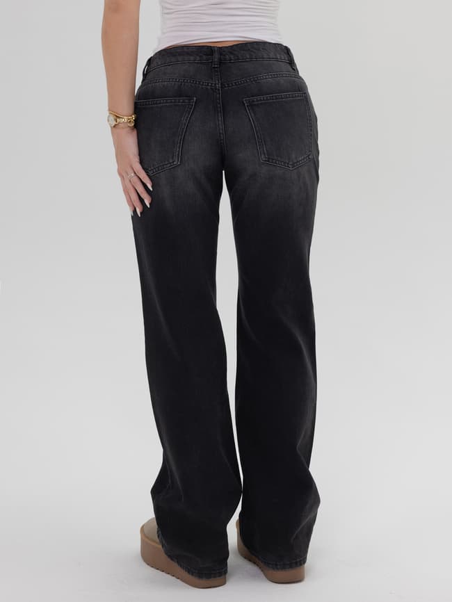 Anna von Klinski x REVIEW Bootcut Jeans - Black