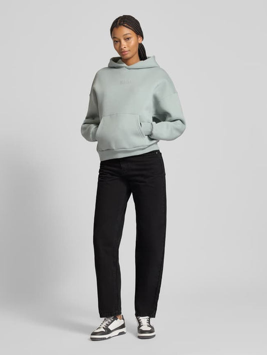 Straight Leg Jeans im 5-Pocket-Design - Black