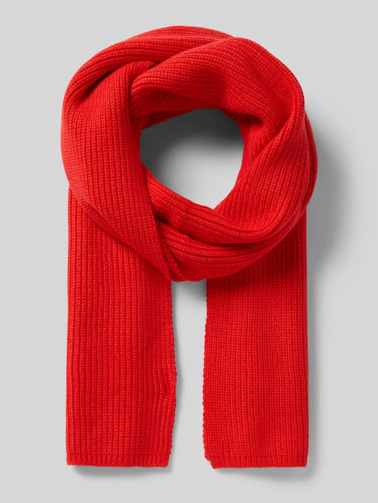 Grobstrick-Schal aus Viskose-Mix Modell 'GALINE RACHELLE' - Rot