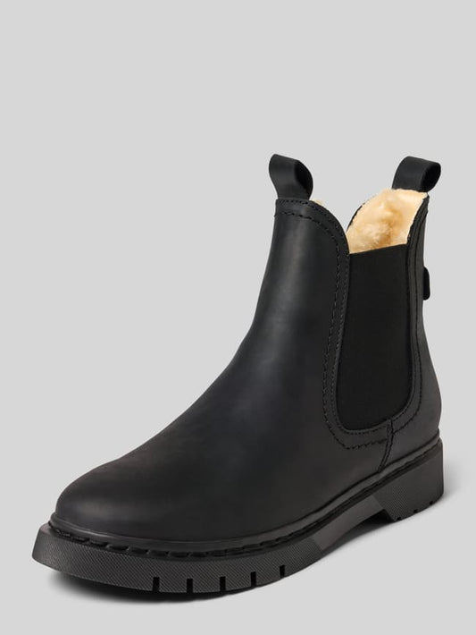 Chelsea Boots aus echtem Leder - Black