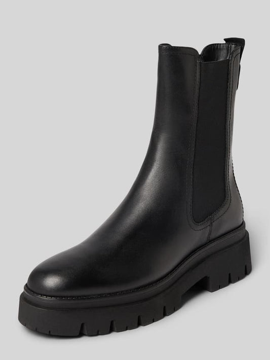 Chelsea Boots aus echtem Leder - Black