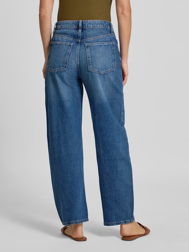 Baggy Fit Jeans im 5-Pocket-Design - Dunkelblau