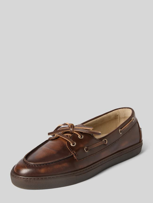 Loafers mit Gummisohle Modell 'CPH 160' - Mittelbraun
