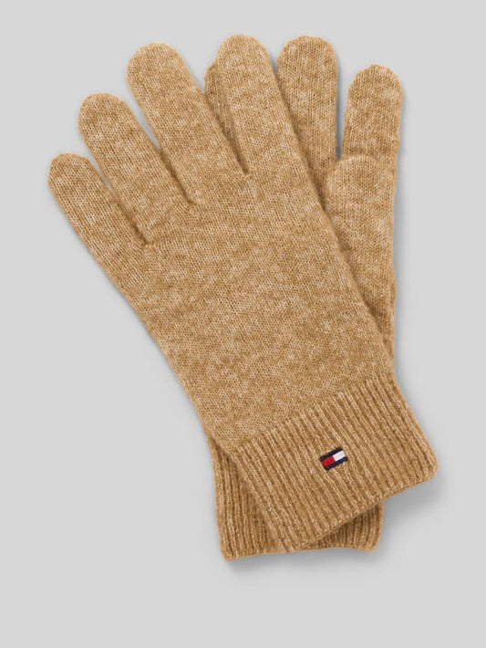 Handschuhe mit Woll-Anteil - Beige