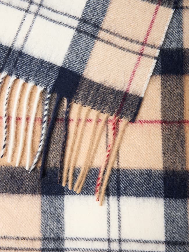 Barbour Schal aus Woll-Kaschmir-Mix - Camel