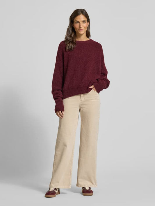 Fit Cordhose mit Eingrifftaschen - Offwhite