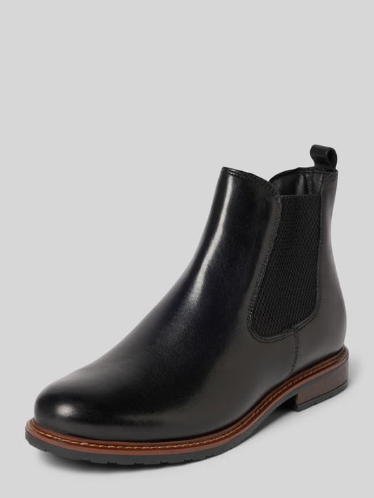 Chelsea Boots aus echtem Leder - Black