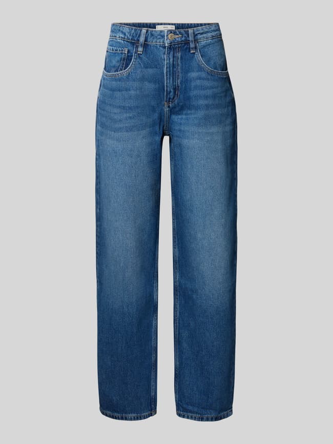 Baggy Fit Jeans im 5-Pocket-Design - Dunkelblau