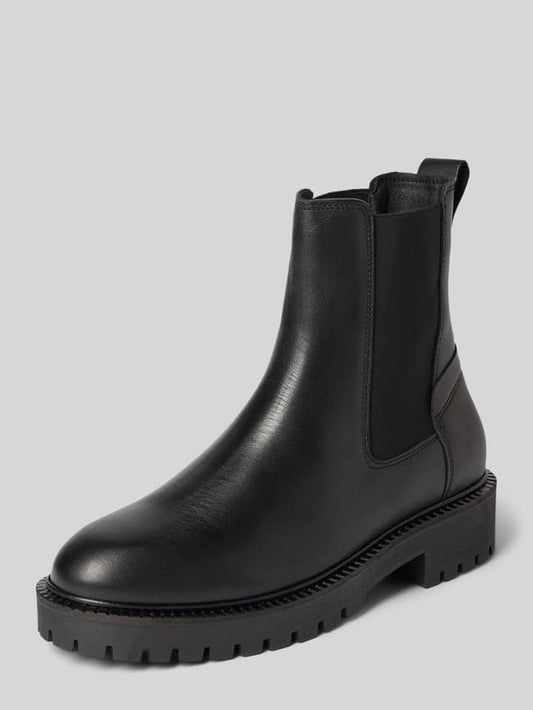 Chelsea Boots aus echtem Leder - Black