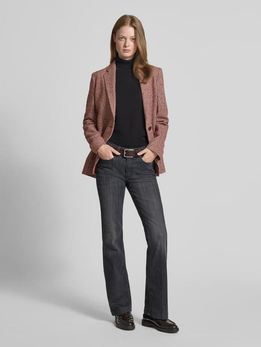 Bootcut Jeans mit Eingrifftaschen Modell 'DREAM BOOT AUTHENTIC' - Mittelgrau