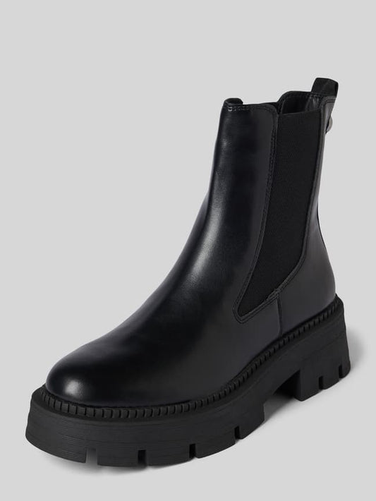 Chelsea Boots aus echtem Leder - Black